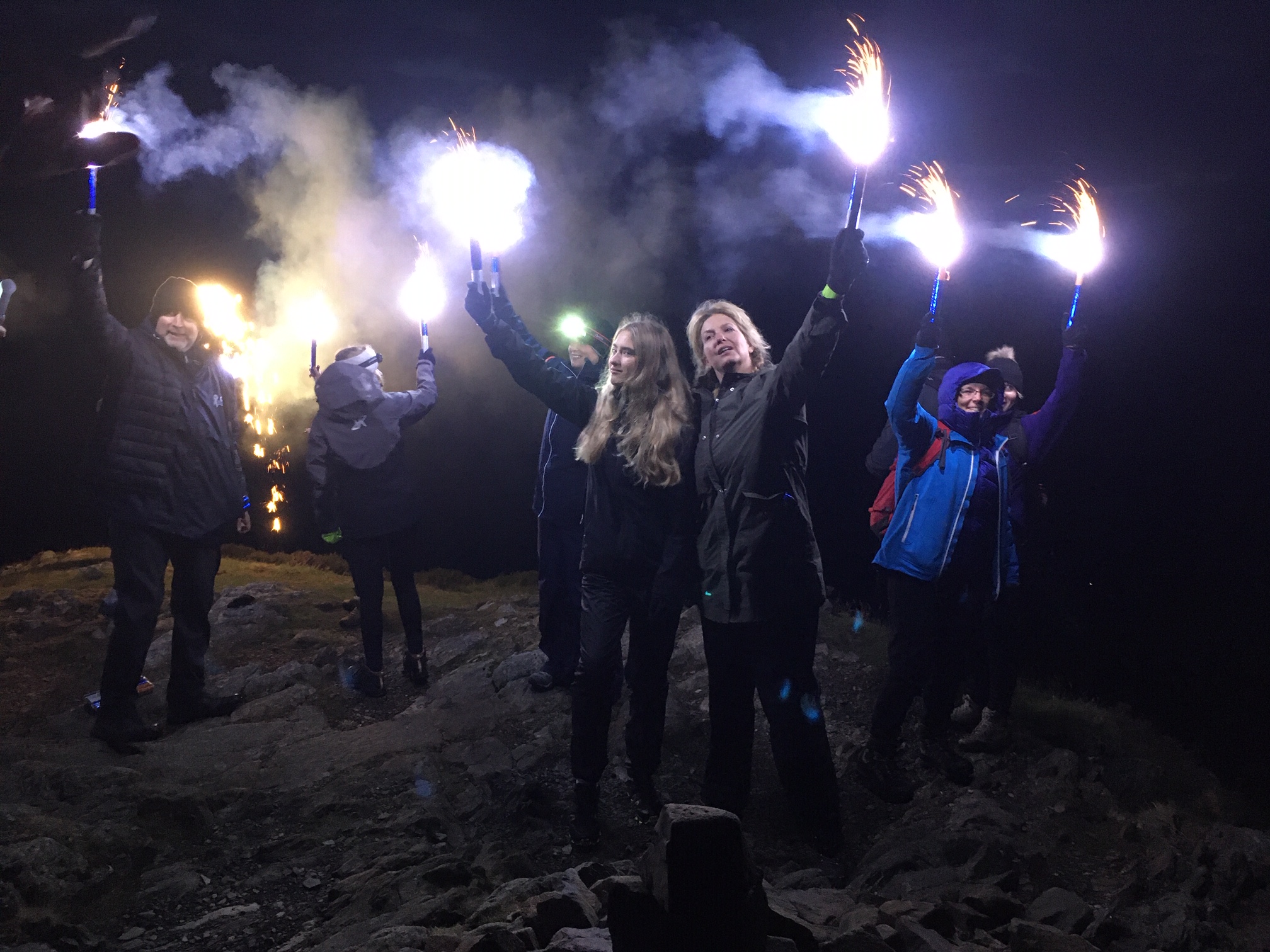 Standing atop Lingmoor Fell for Light the Lakes
