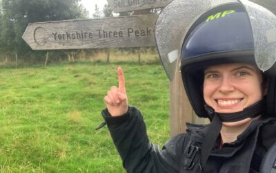 Emma completes three peaks challenge – in full public order kit