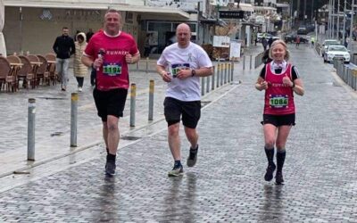 Fundraiser battles ‘worst weather in 50 years’ in Cyprus Half Marathon