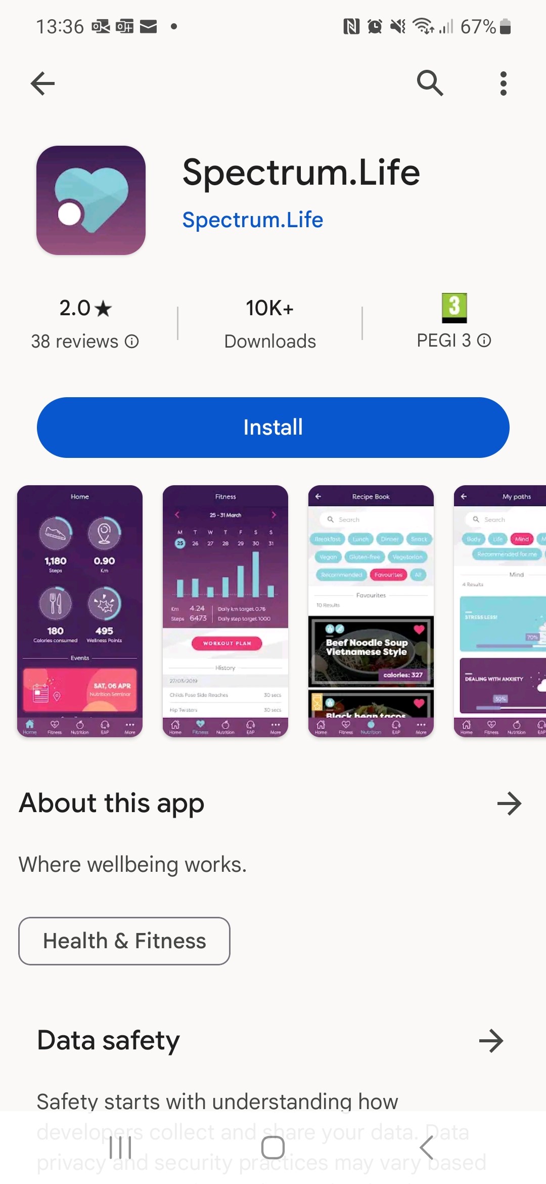 Spectrum Life App