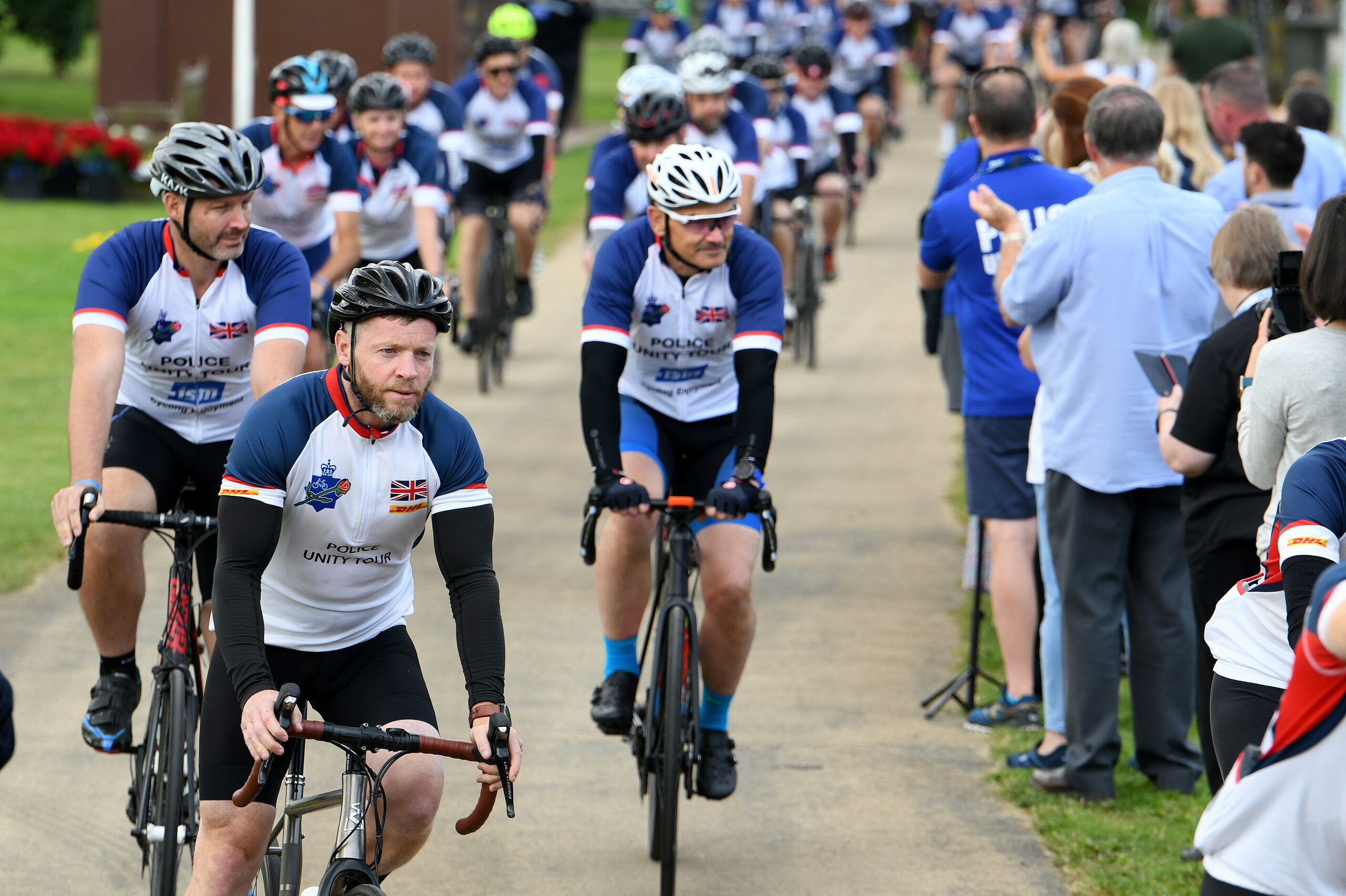Riders on the Police Unity Tour