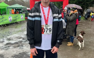 Survivor gets soaked with success as he runs 10k in memory of his Dad.